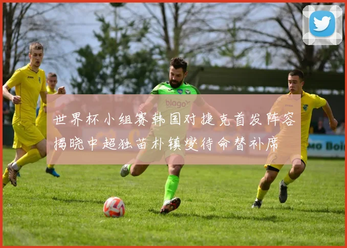 世界杯小组赛韩国对捷克首发阵容揭晓中超独苗朴镇燮待命替补席